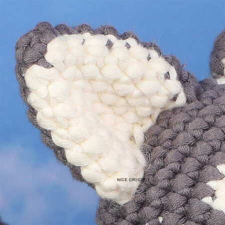 amigurumi husky crochet kit