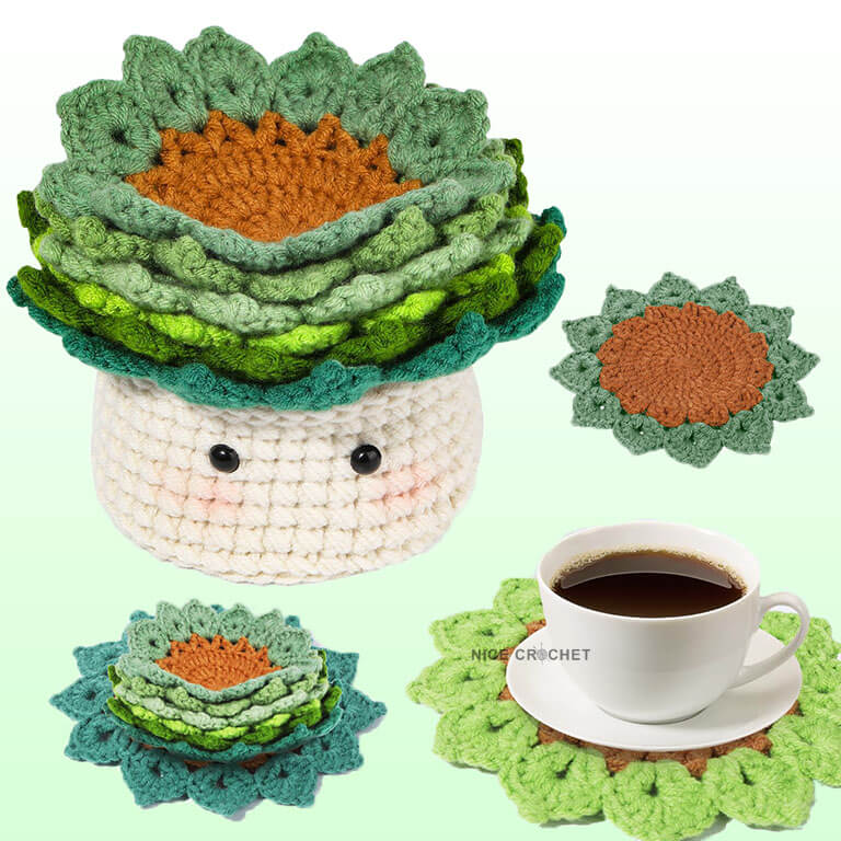 crochet kit plant