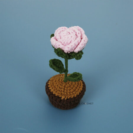 crochet simple rose