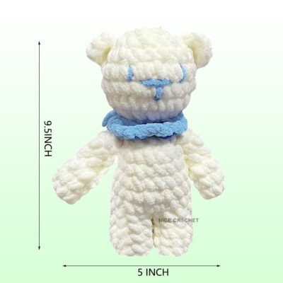 crochet stuffed bear