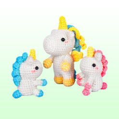 crochet stuffed unicorn