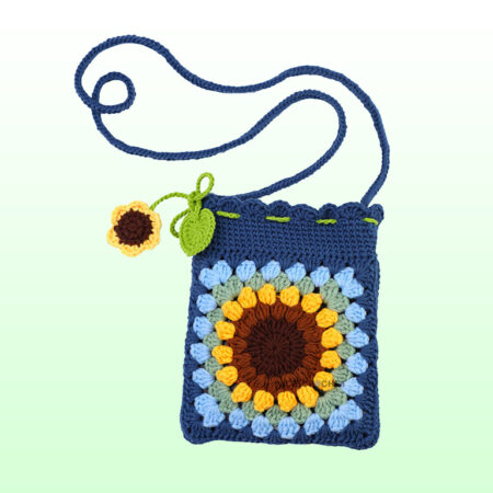 easy beginner crochet bag