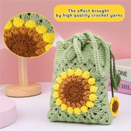 easy beginner crochet bag