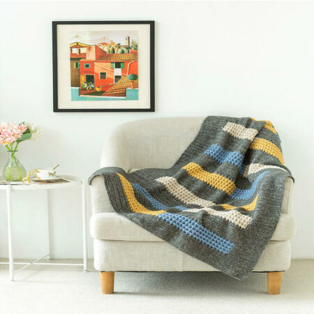 easy crochet lap blanket