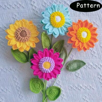 Sunflower Crochet Pattern