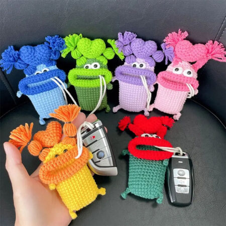 crochet key pouch