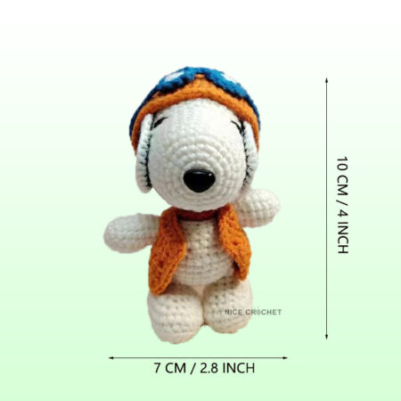 crochet toy dog