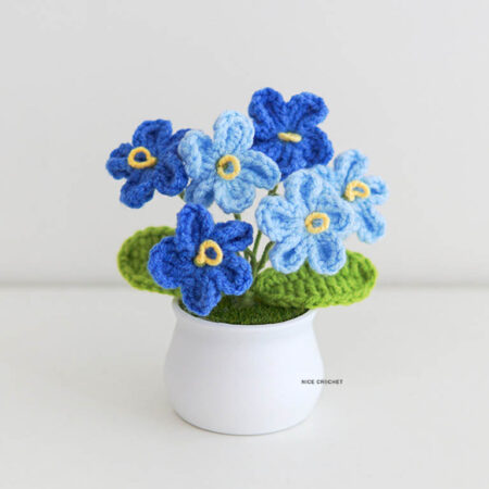 forget me not crochet