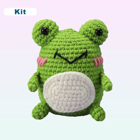 frog crochet kit