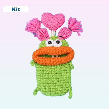 crochet key pouch