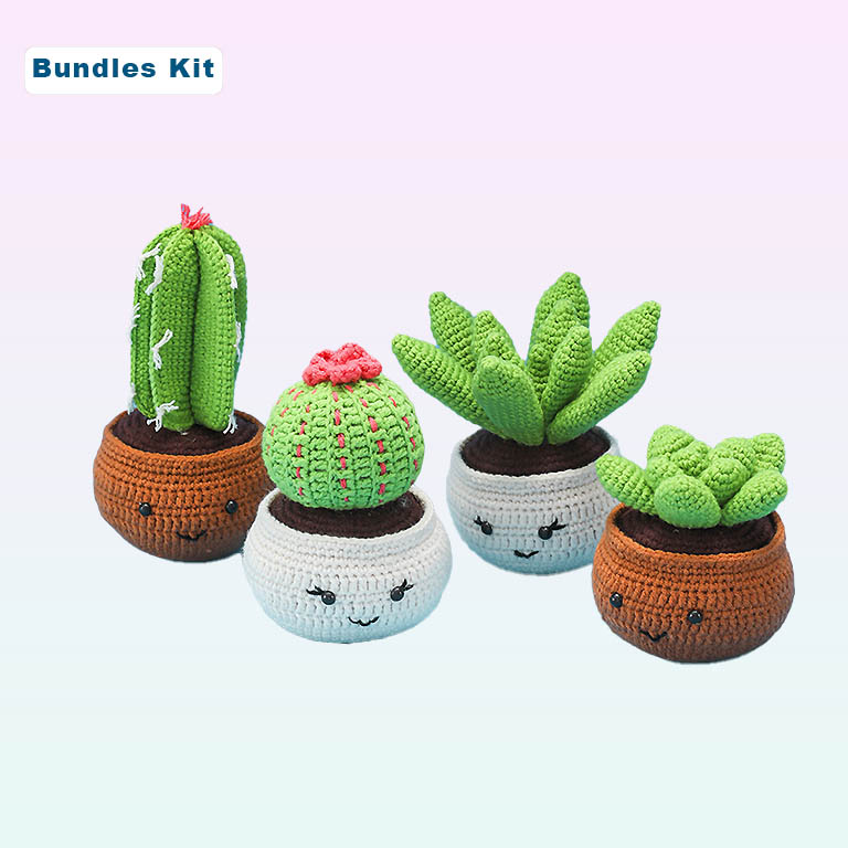 crochet kit plant