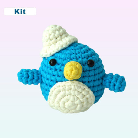 amigurumi penguin crochet kit