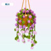 crochet hanging plant