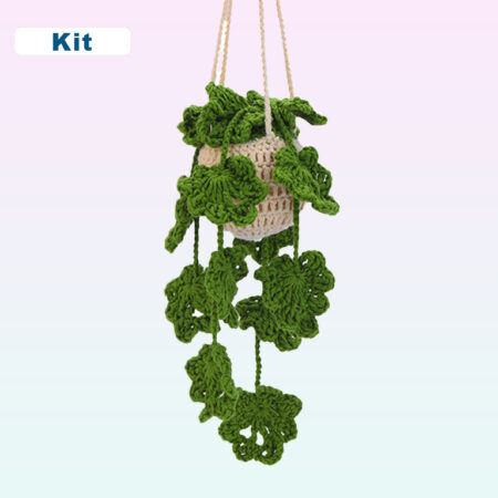 crochet plant hanger